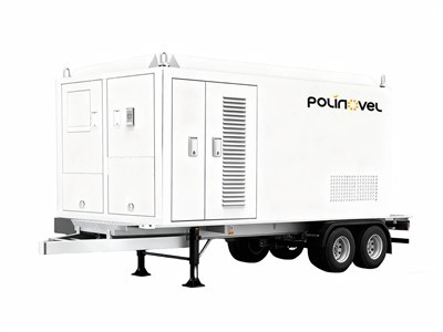 Sistem Penyimpanan Energi Seluler Sane Kapasang ring Trailer 261kWh 160KW